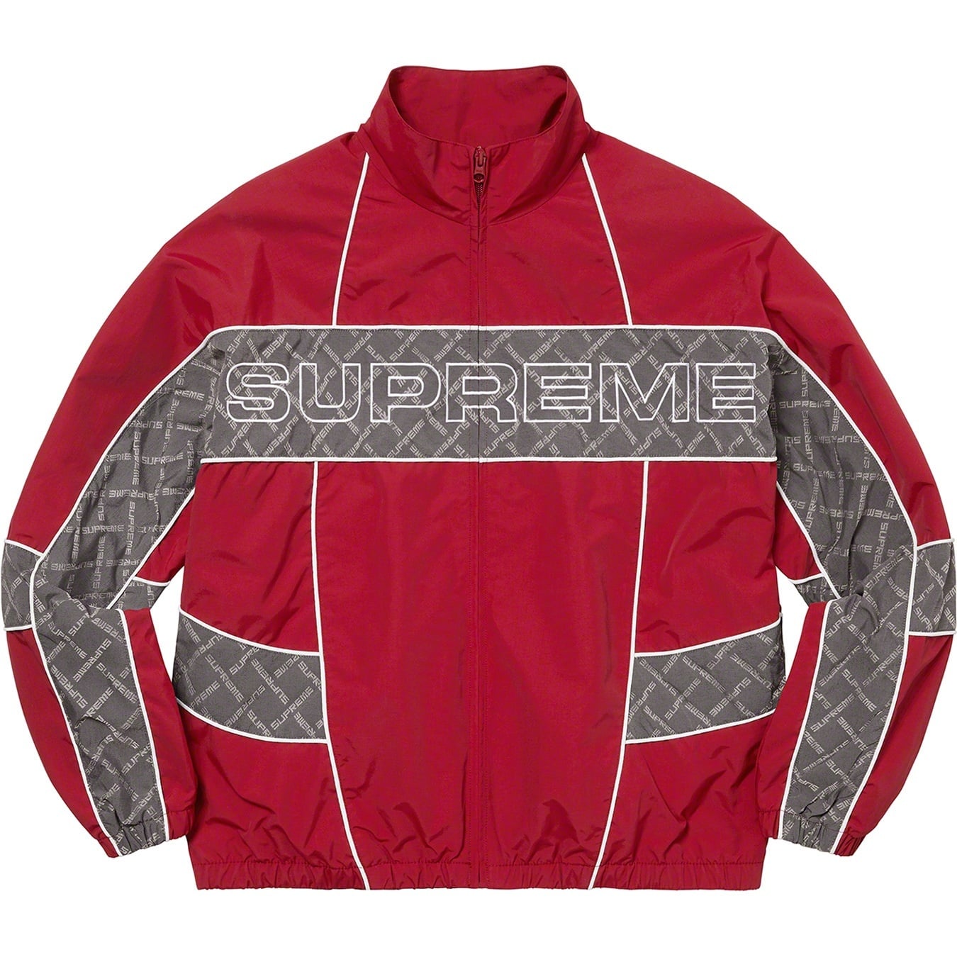 Jacquard Panel Track Jacket view 4